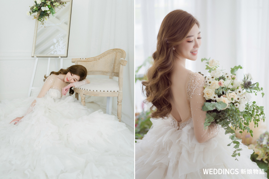 婚禮髮型,婚紗造型,婚紗造型趨勢,新娘妝髮,新娘秘書,新娘造型,新娘髮型